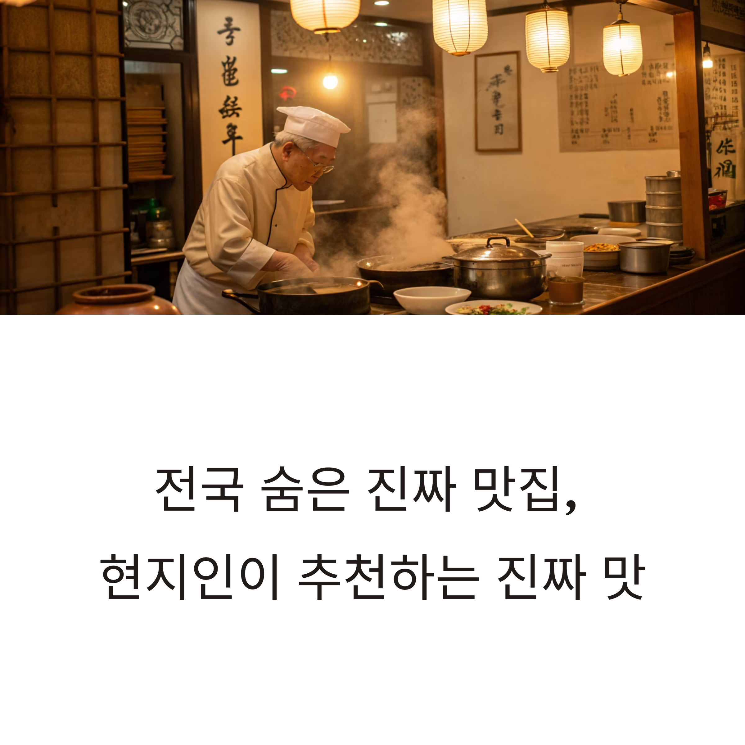 전국 로컬 맛집 탐방기