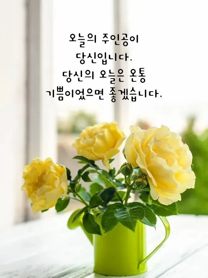 아침 인사말 일러스트 이미지 인사 문구_2