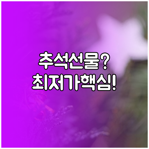 11번가 마켓컬리 등 플랫폼별 추석 ..