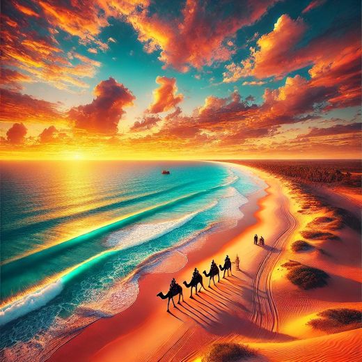 서호주 브룸 - 케이블비치