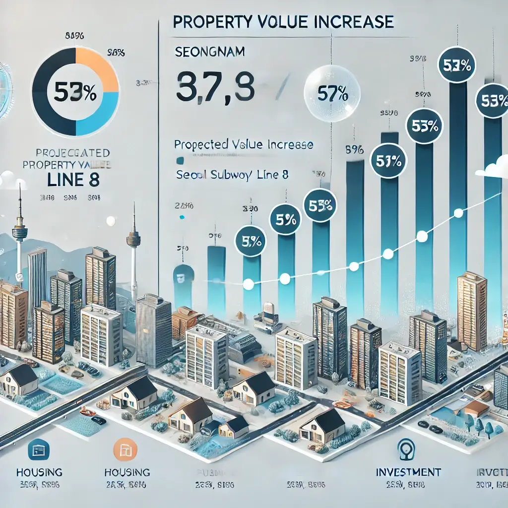 성남 8호선 연장과 부동산 상승 전망