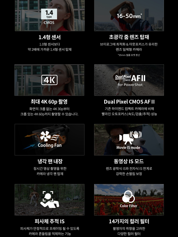 브이로그용 카메라 캐논 파워샷 v1