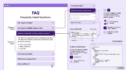 details 태그 하나로 접고 펼치는 블록 만드는 방법 4가지 참고 이미지