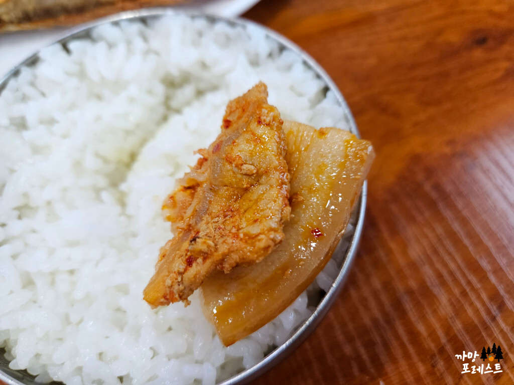 제주 녹색 식당 제육볶음