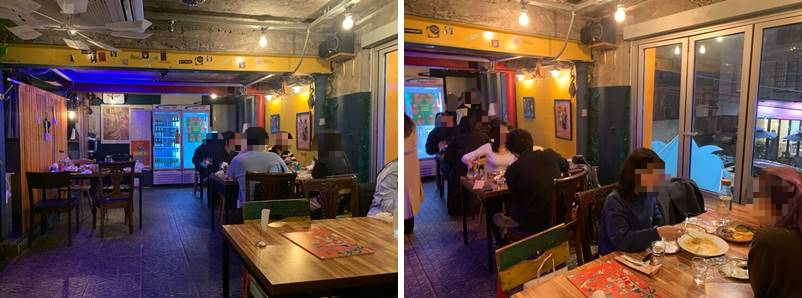 버뮤다삼각지 2층 내부