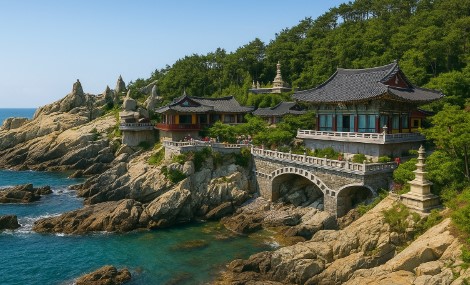 해동용궁사 관련 그림