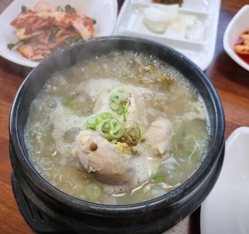 생방송 투데이 외국인의 밥상 - 마이를 사로잡은 강화도 장수삼계탕 녹두삼계탕 맛집 