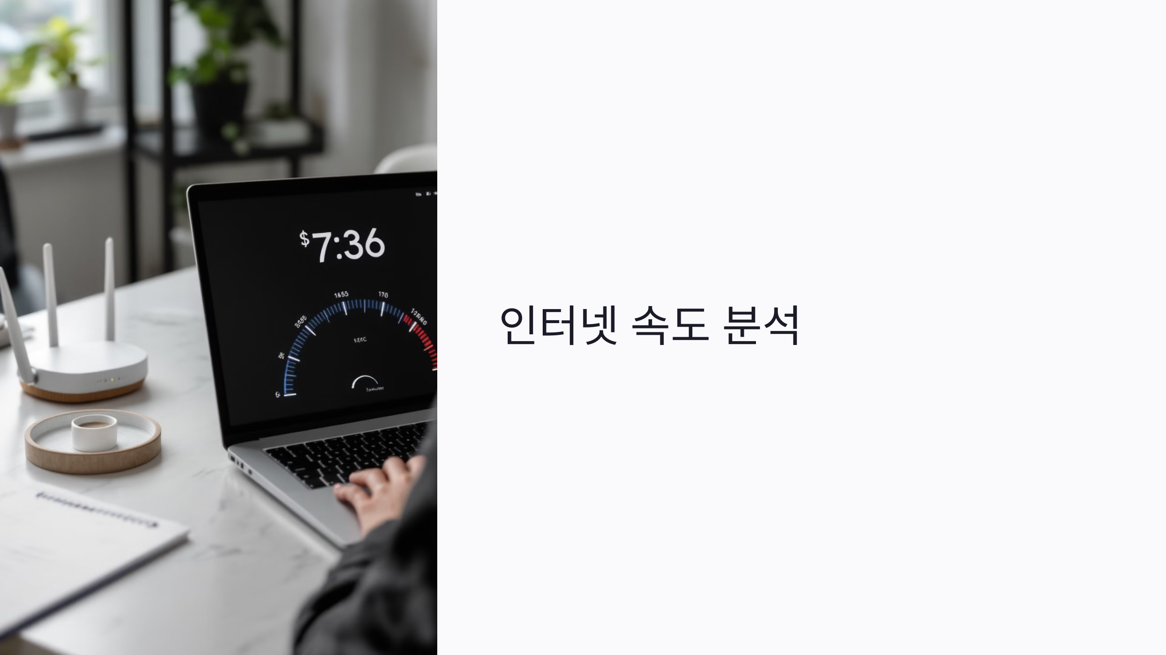 인터넷 설치 속도 비교 가이드: 다운로드, 업로드부터 공유기까지