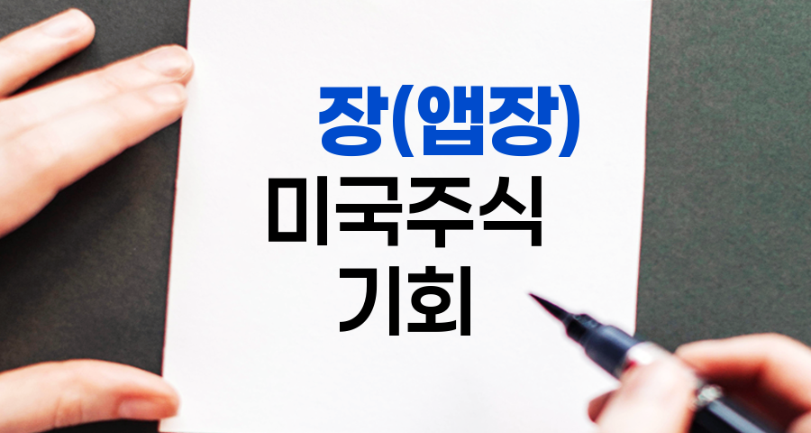앺장(앱장), 미국 주식 투자의 숨겨진 기회