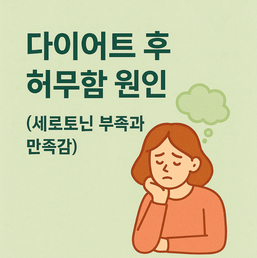 다이어트 후 허무함