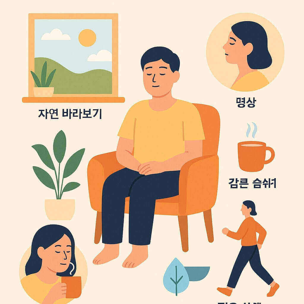 선택 피로를 극복하기 위한 5분간의 심리적 휴식법