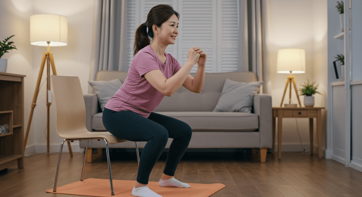 홈트레이닝 전신 유산소 운동법 사진 1