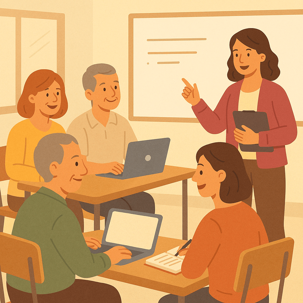 서울시 4050 재취업 훈련 홍보 이미지