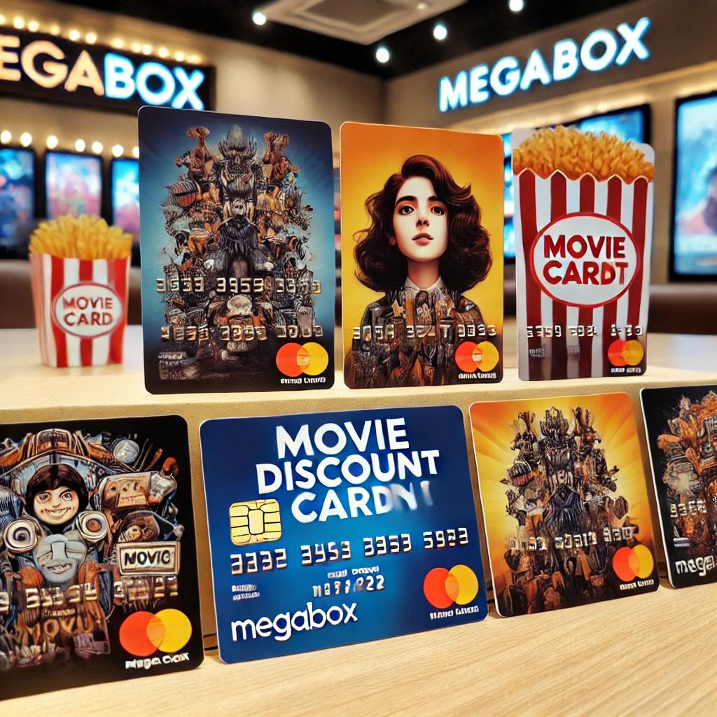 메가박스 영화할인카드 종류
