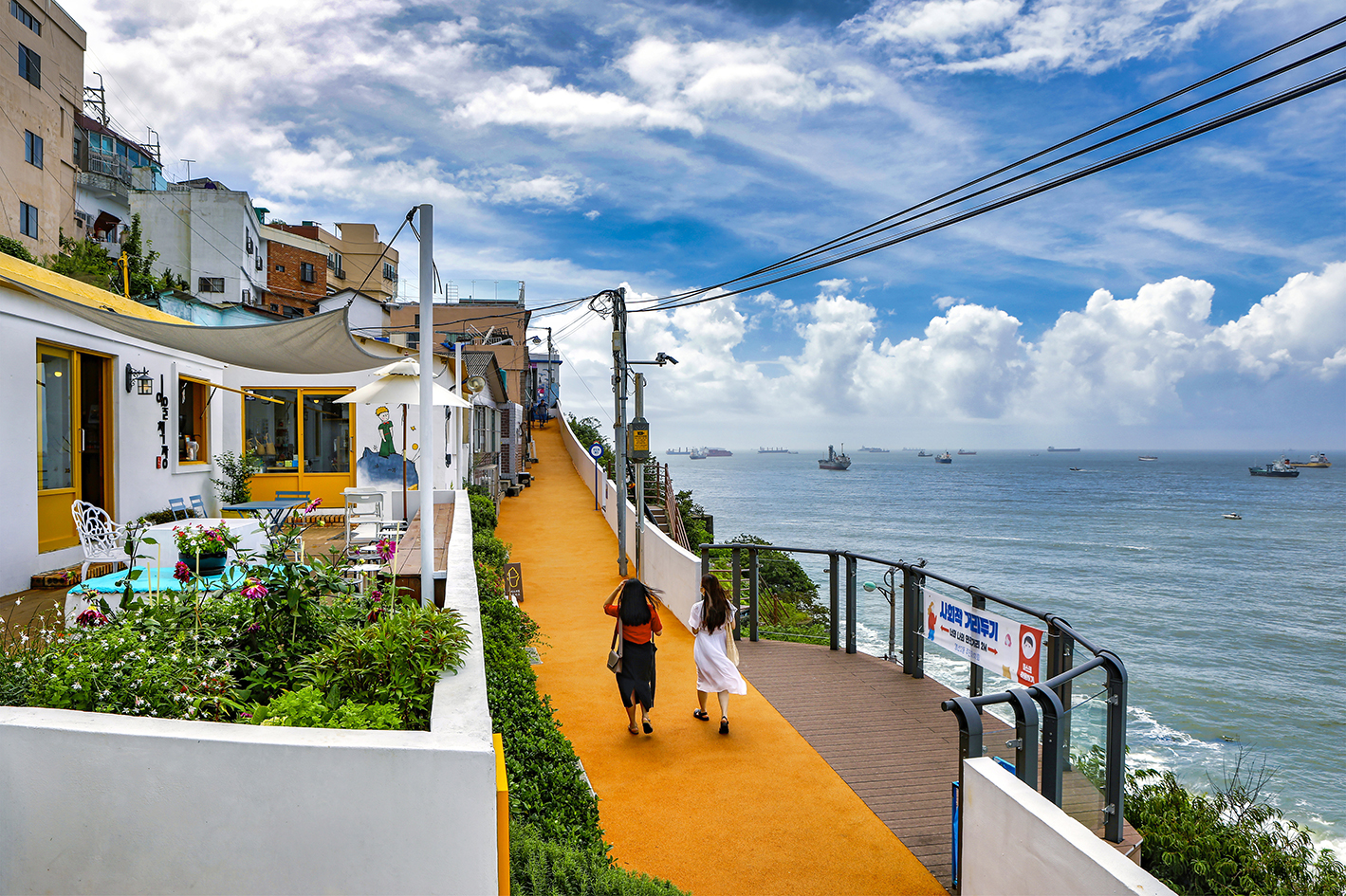 부산숙박할인관련사진(흰여울마을)