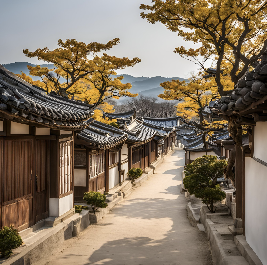 한옥마을이미지