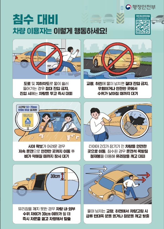 2024년 장마기간 기상청 날씨알리미 앱 다운로드