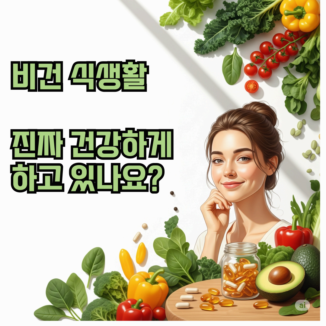 비건 식생활의 과학 비타민 B12와 철분, 어떻게 보충할까?