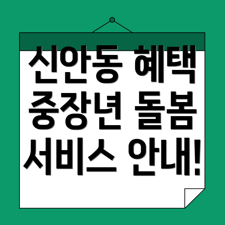 중장년 돌봄 서비스