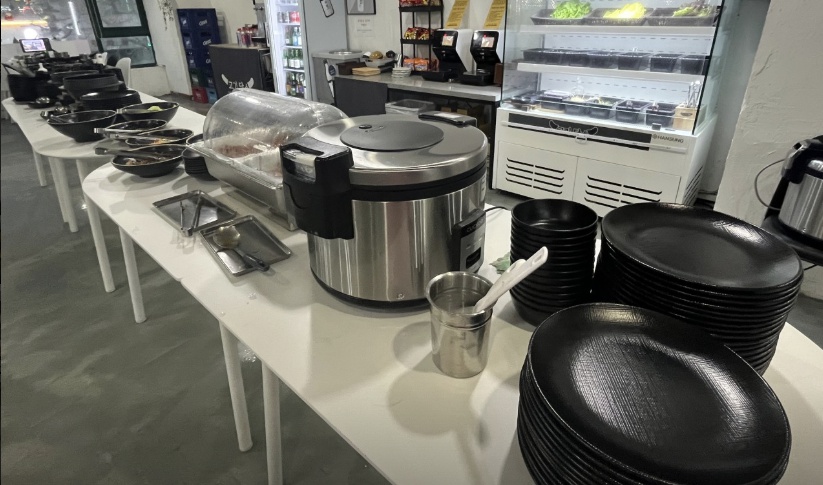 부천 고기담소 가게전경과 메뉴