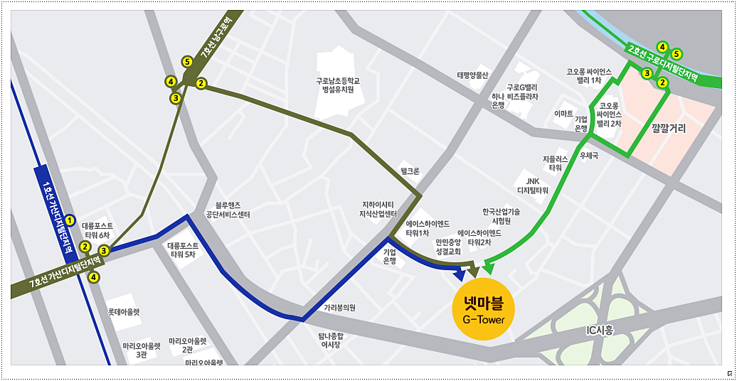 넷마블의 위치