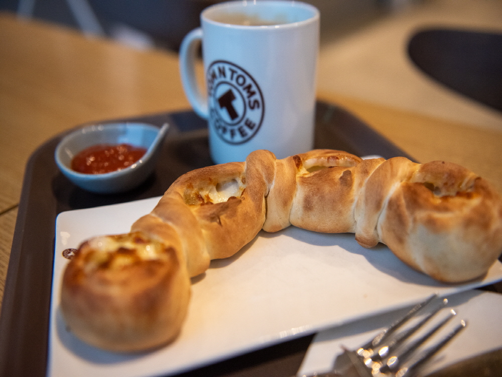 탐앤탐스 고구마 프레즐 세트