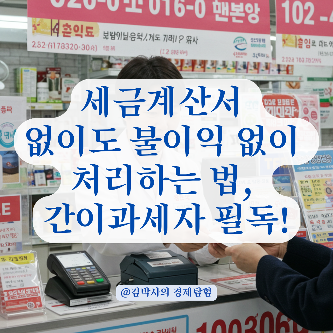 간이과세자라고 세금계산서 발행 안 된다는데… 불이익 없이 처리하는 방법 정리.