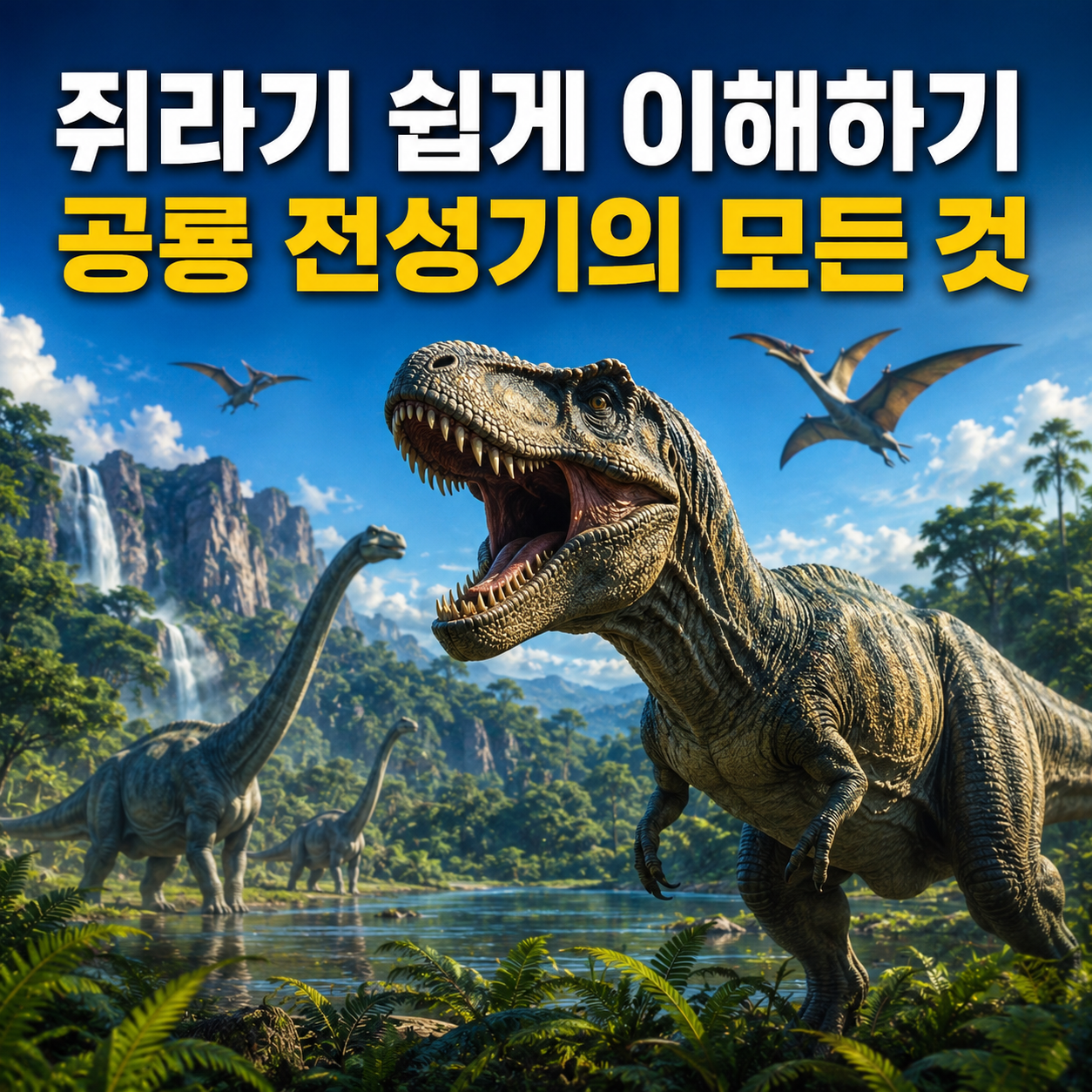 쥐라기 쉽게 이해하기