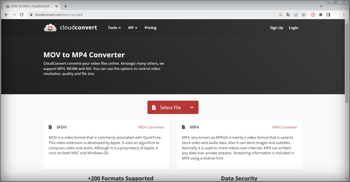 CloudConvert-사이트