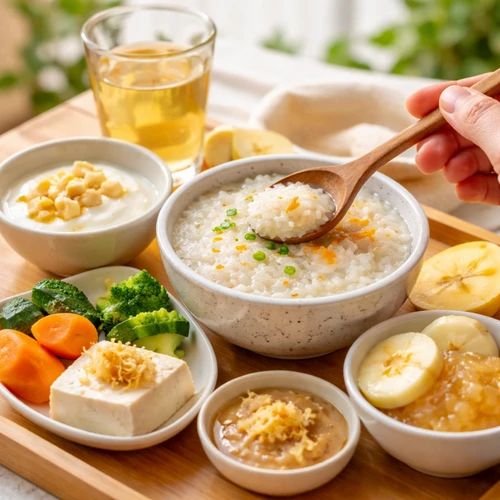 장염 회복기 저자극 음식