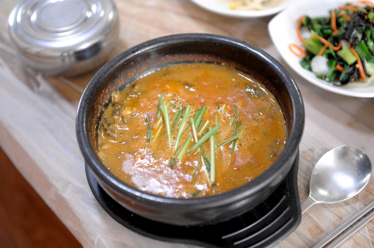 우전해수욕장 맛집