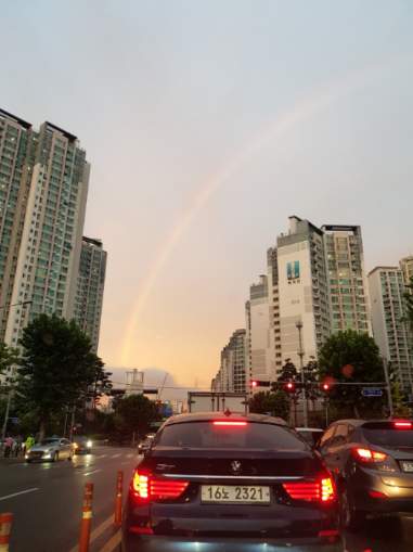 주행 중인 자동차