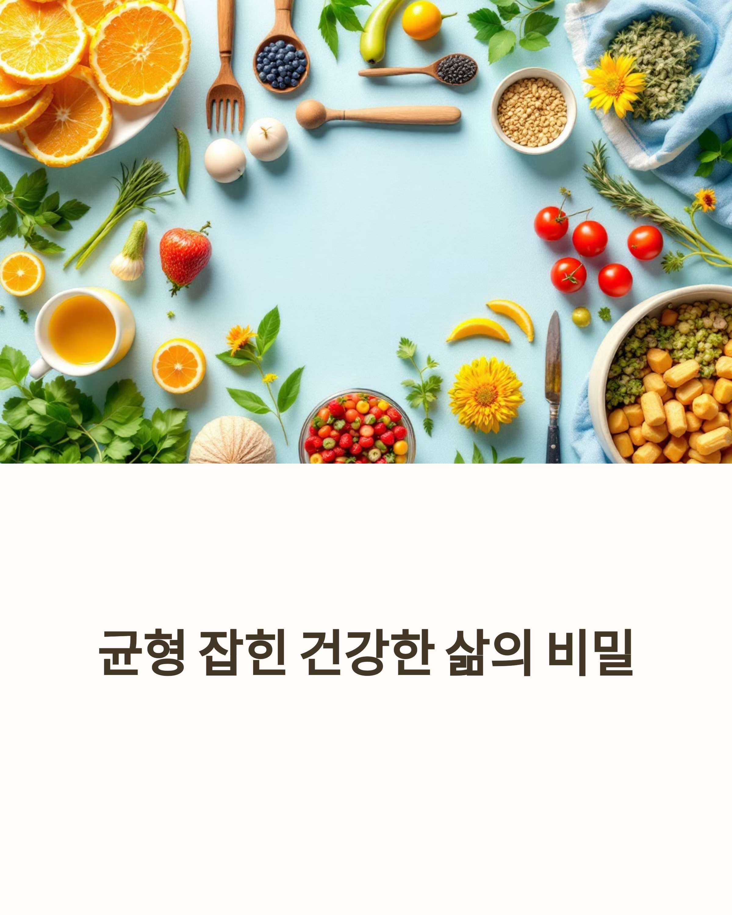 건강한 생활 습관을 위한 실천법 10가지