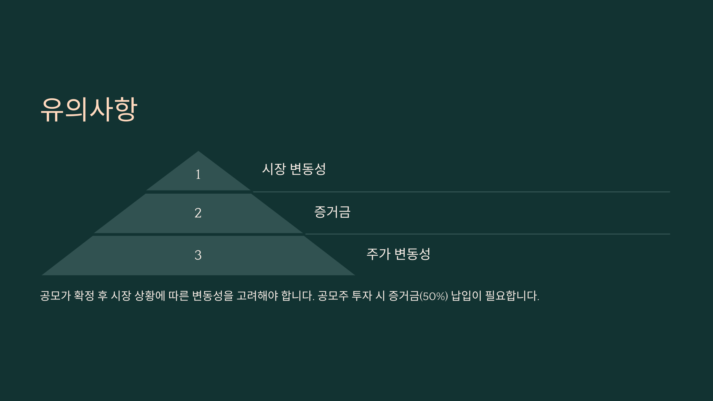 유의사항