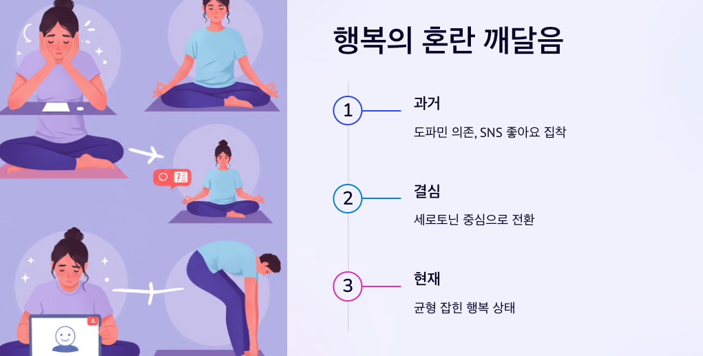 행복의 혼란 깨달음
