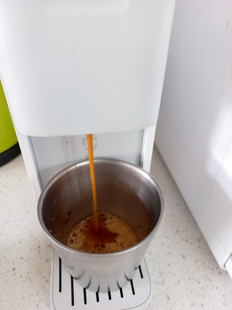 샤오미 캡슐 커피머신 룽고 에스프레소 추출