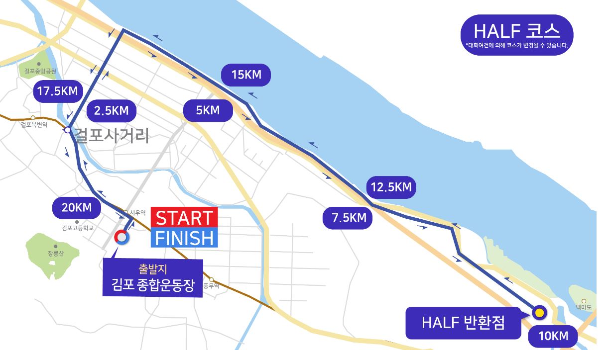 제12회 김포한강마라톤대회 신청 방법