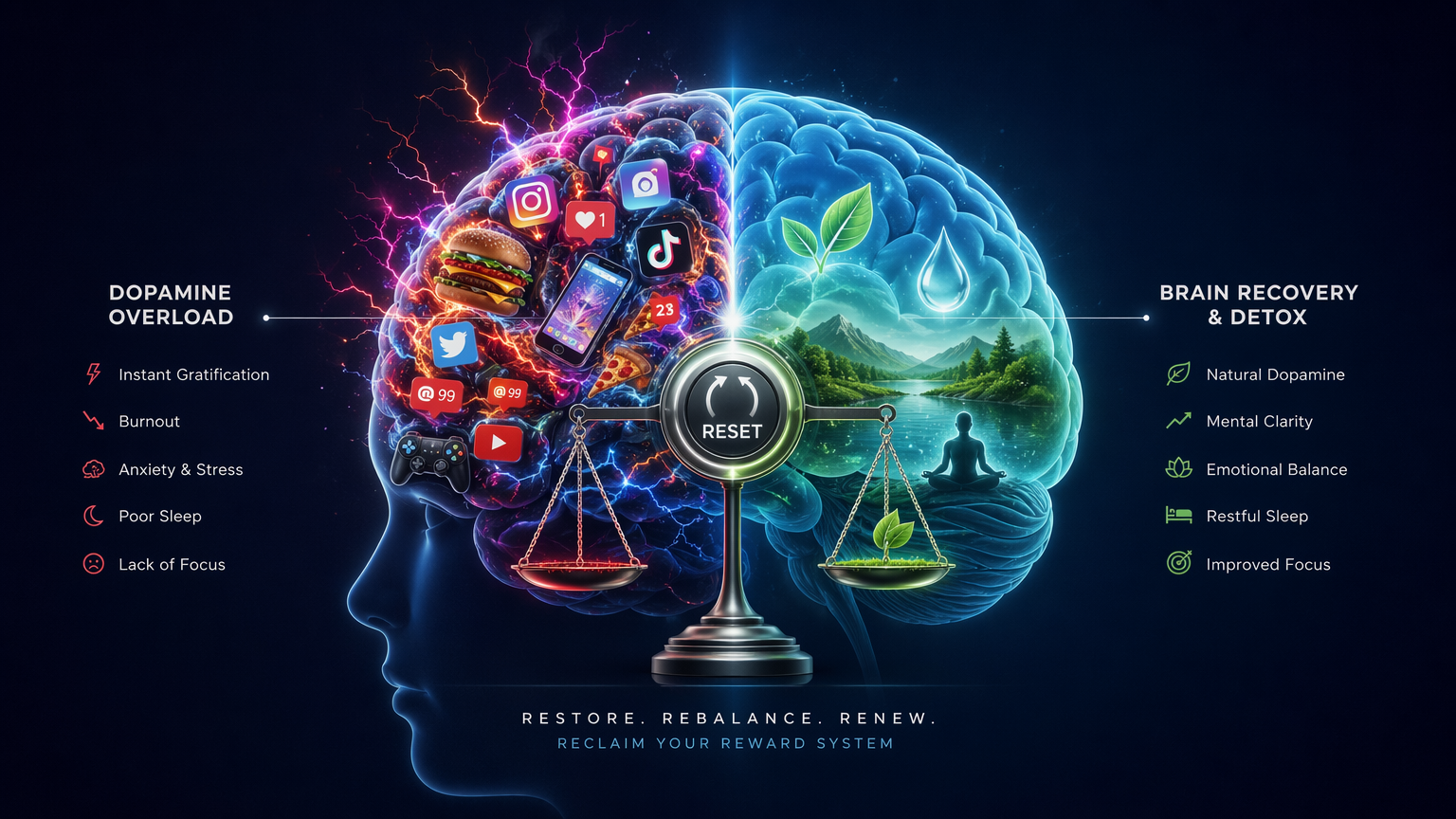 도파민 디톡스의 생리학적 기전