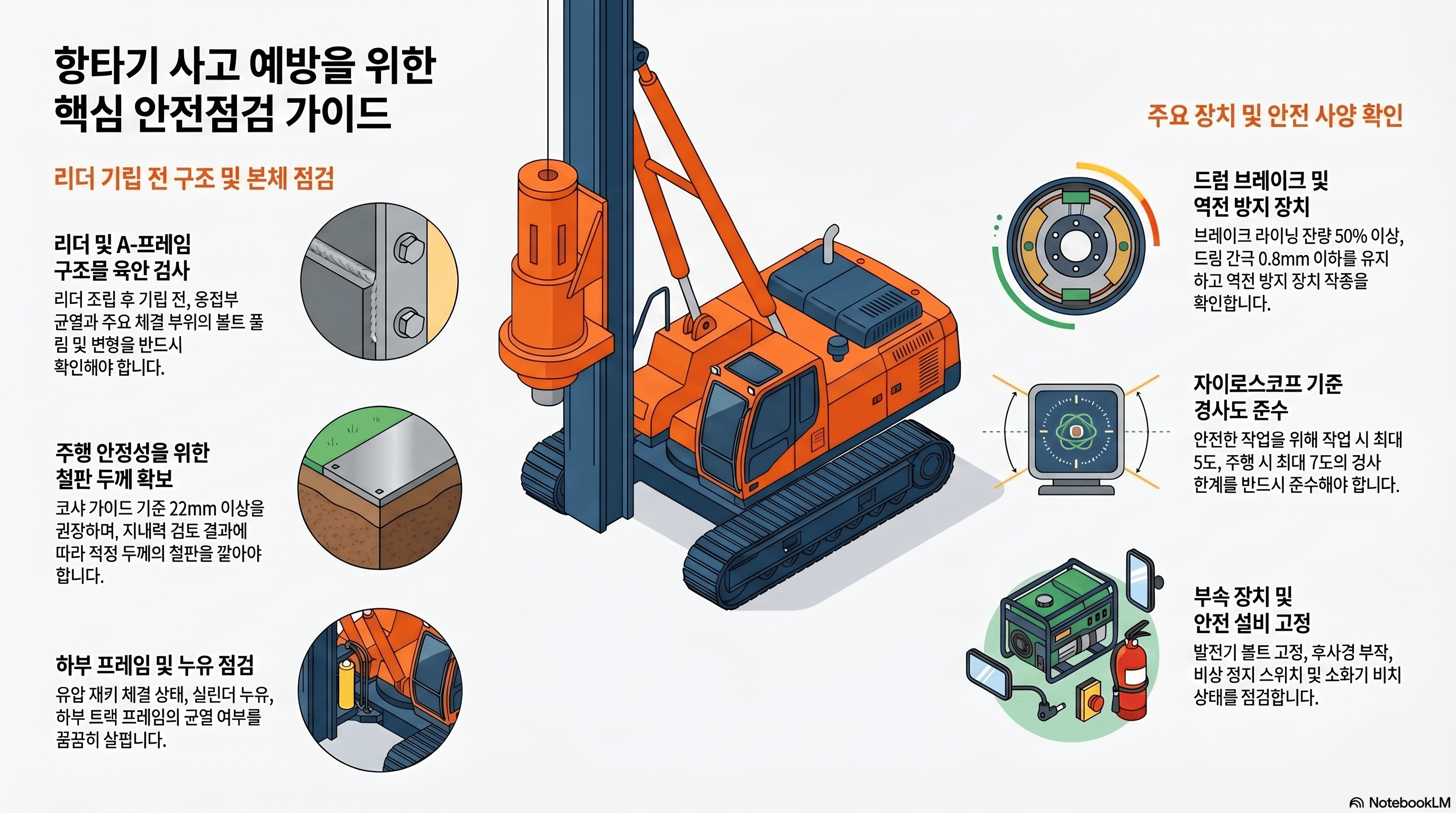 항타기 사고 예방을 위한 핵심 안전점검 가이드