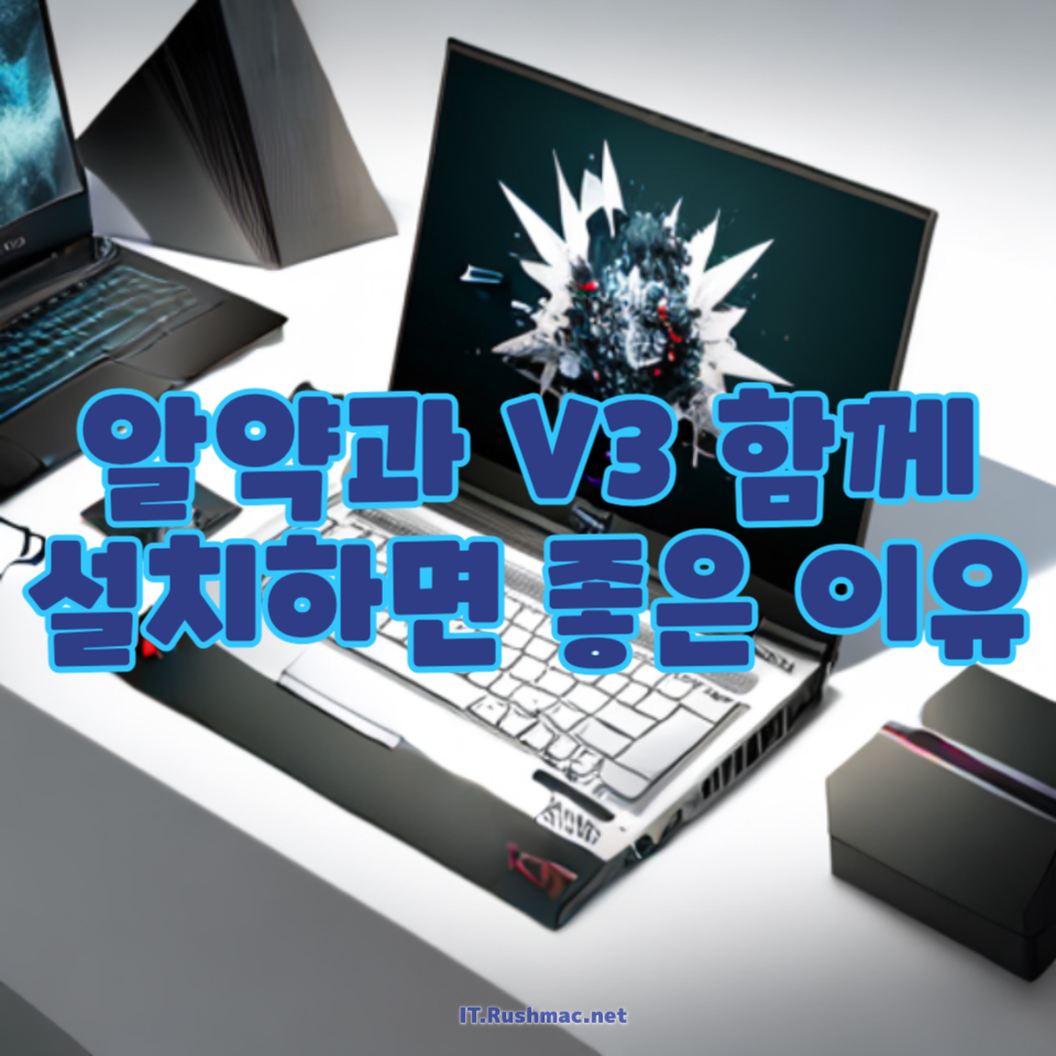 알약과 V3 함께 설치하면 좋은 이유