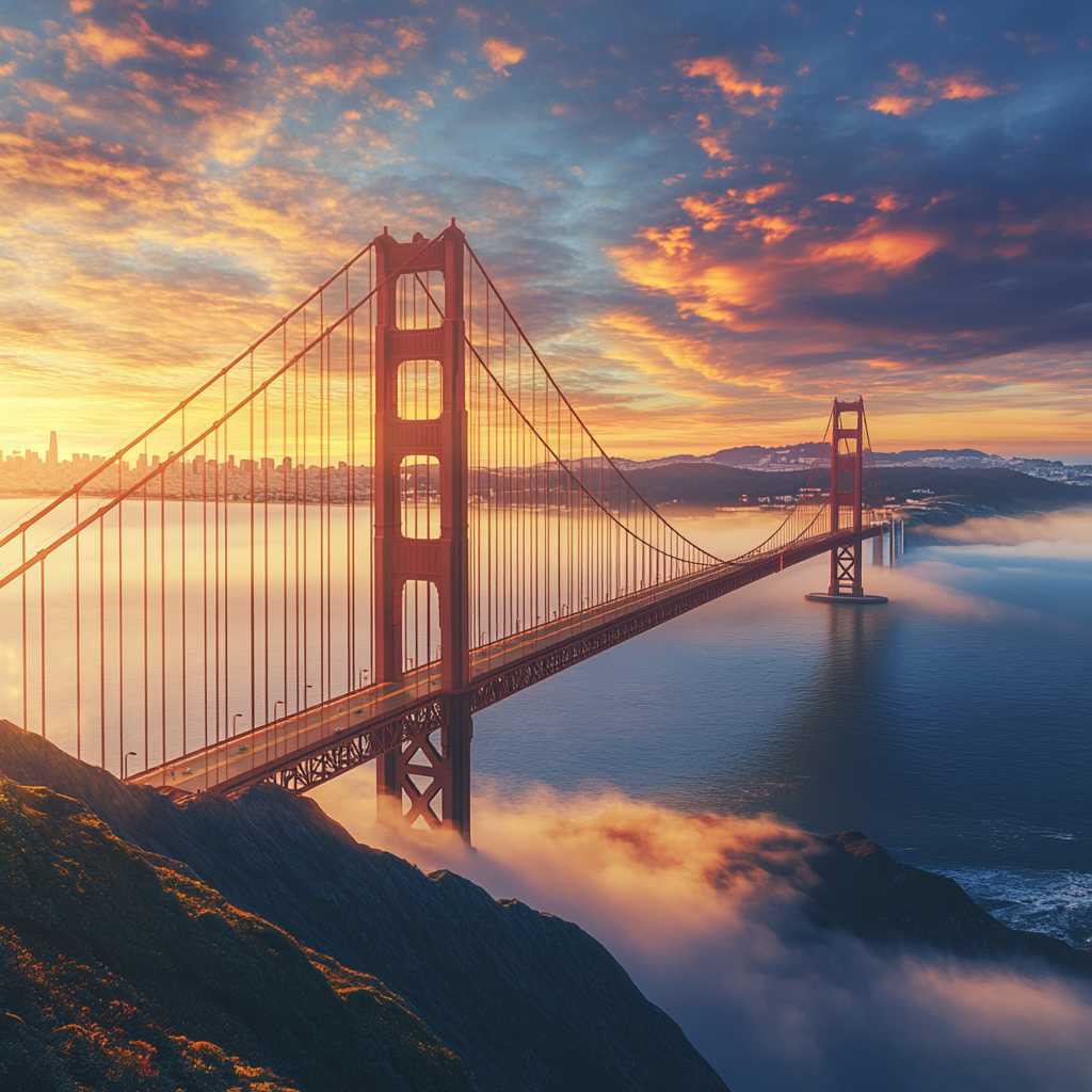 샌프란시스코 영화 촬영지(금문교의 명장면) 여행
