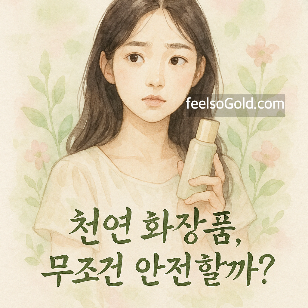 천연 화장품 함정: 무조건 안전하다는 착각에서 벗어나는 법