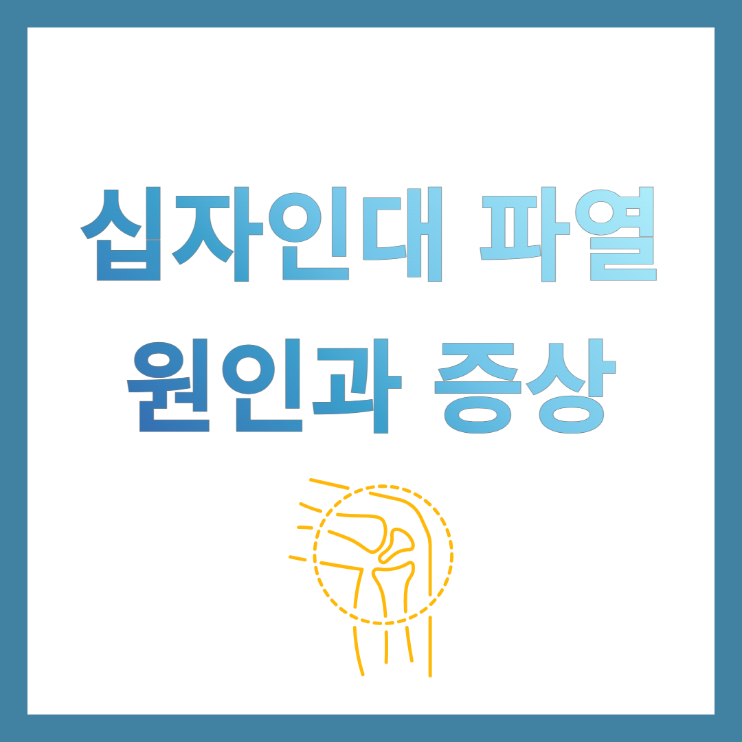 십자인대 파열 증상