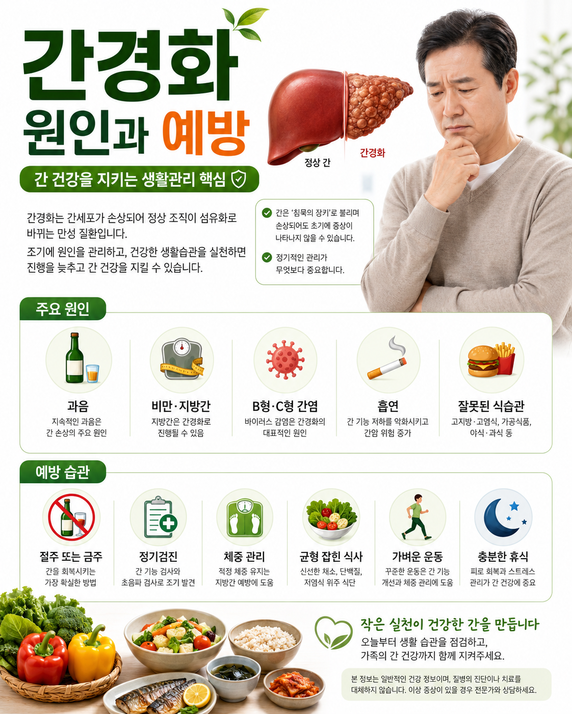 간경화 원인과 예방