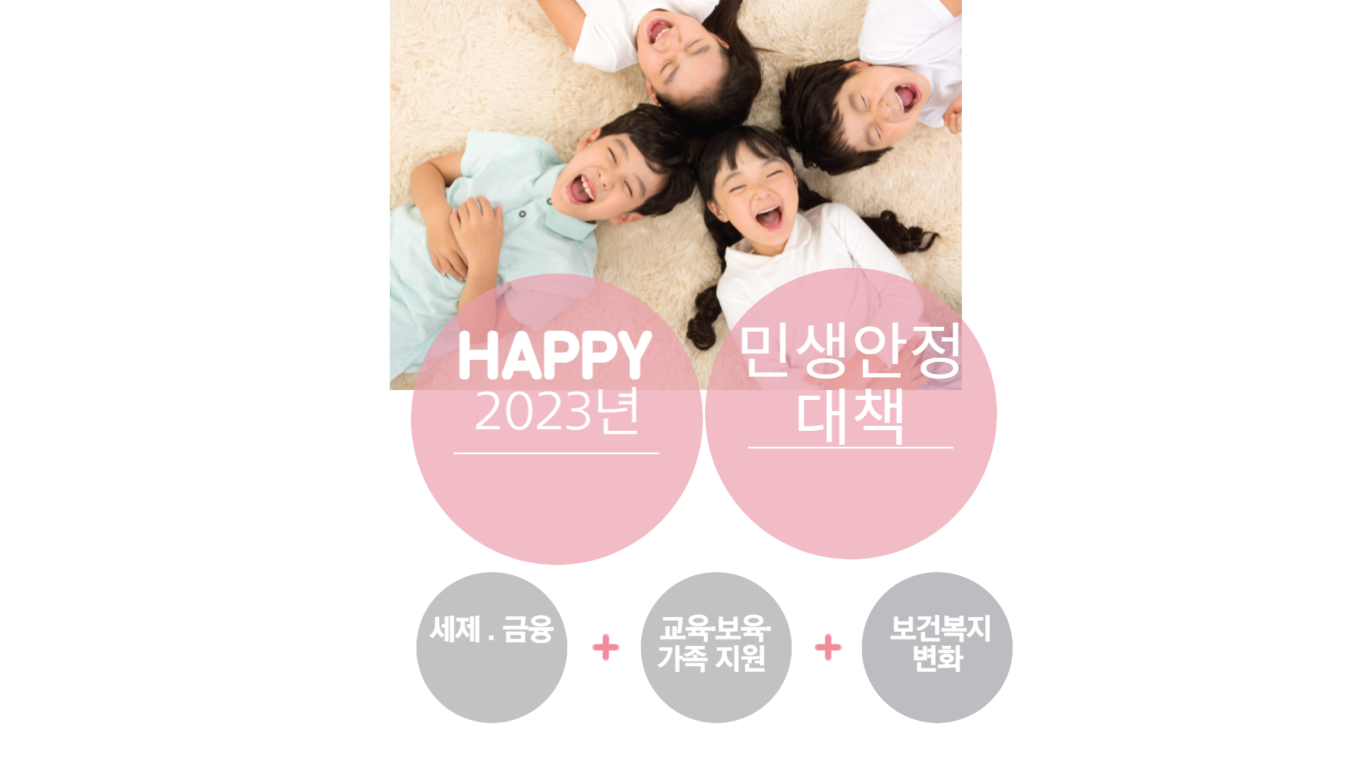 민생안정대책에 관한 내용 입니다.