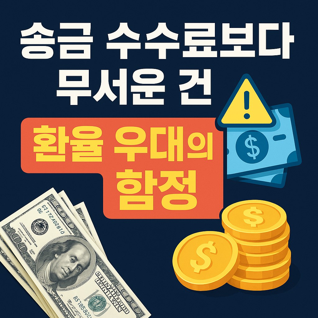송금 수수료보다 무서운 환율 우대 함정 대표 이미지