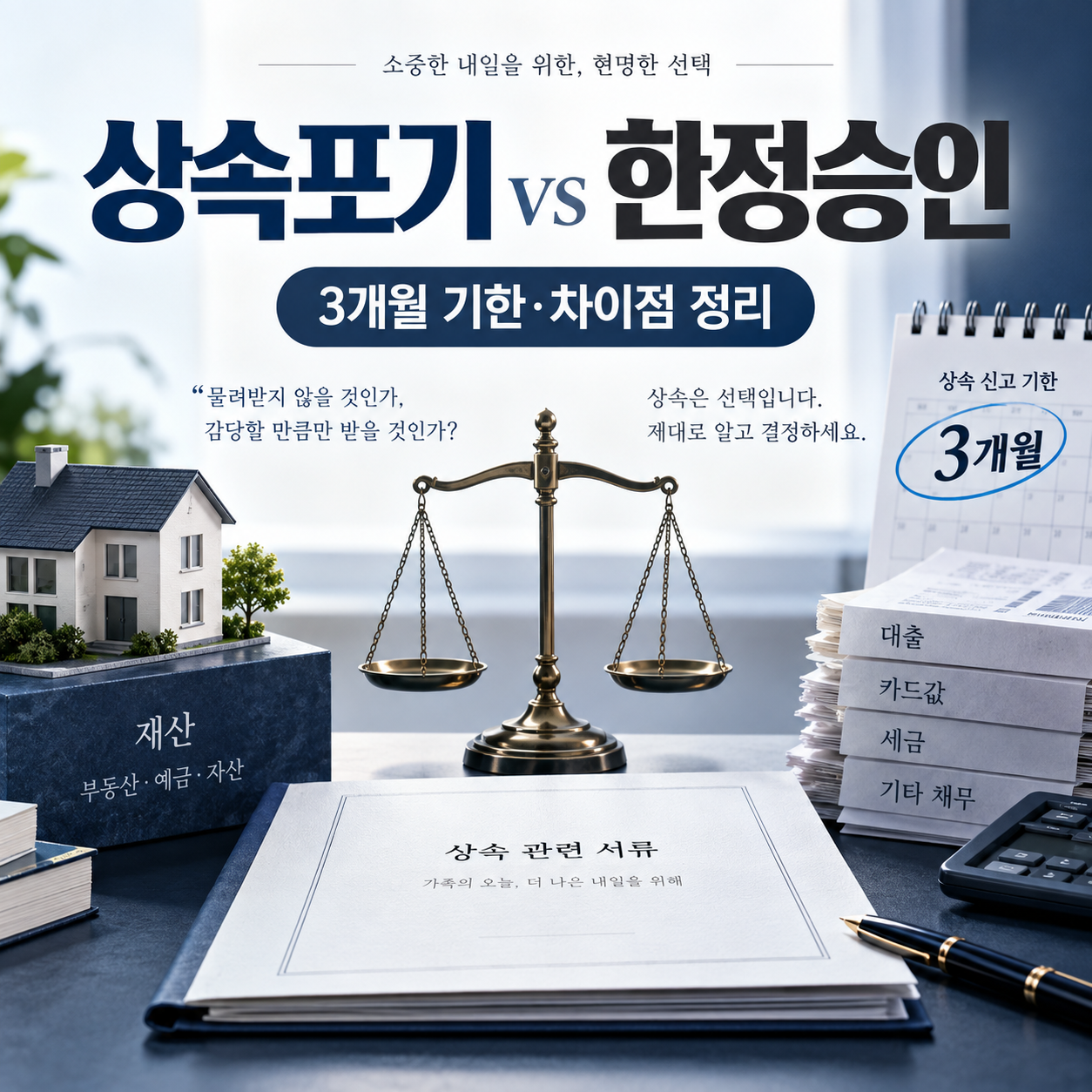 상속포기와 한정승인 차이
