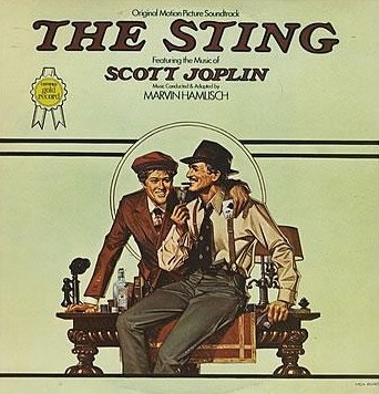 폴 뉴먼과 로버트 레드포드 주연의 영화 '스팅' 포스터