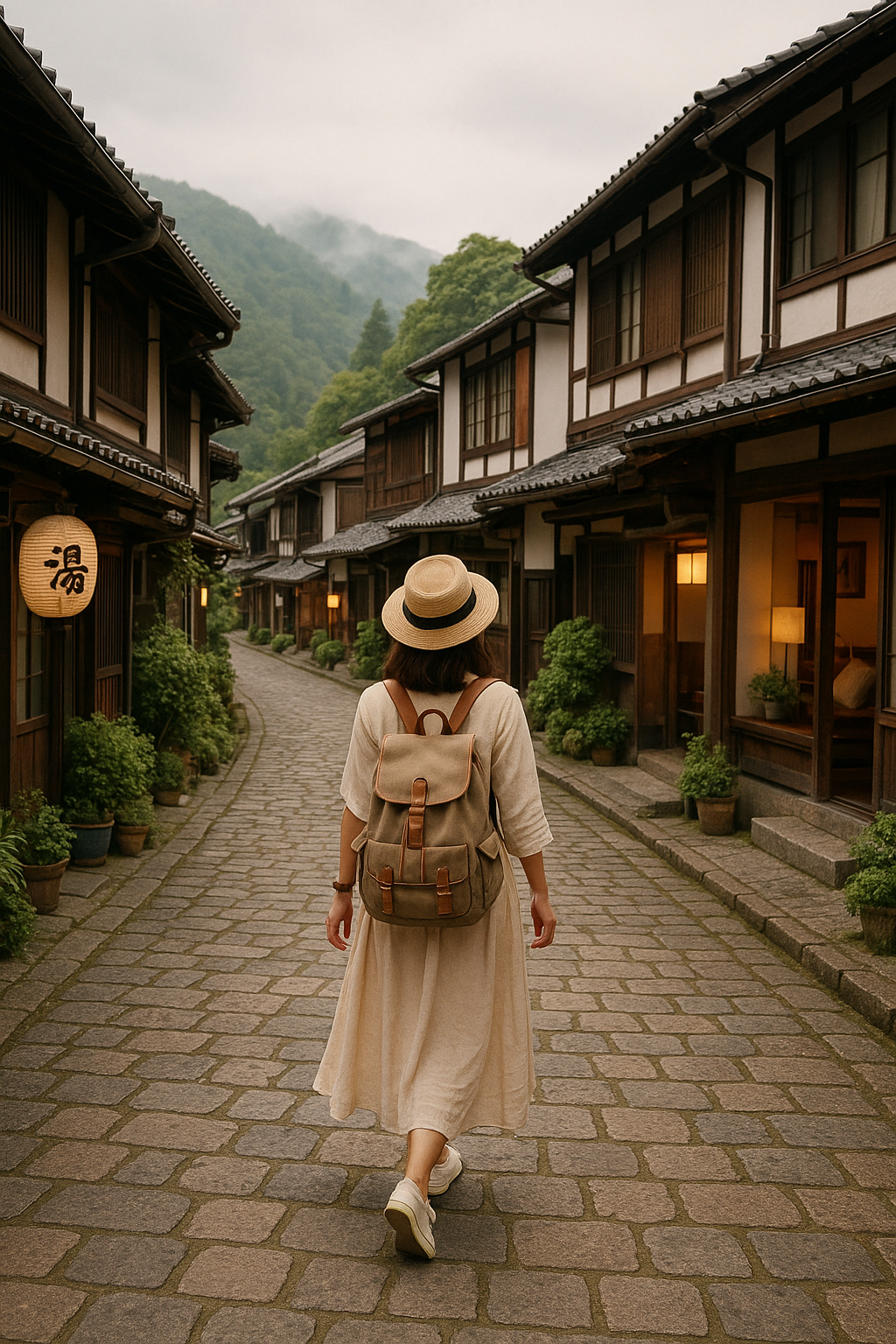 여자혼자 일본 소도시 여행에 대한 이미지