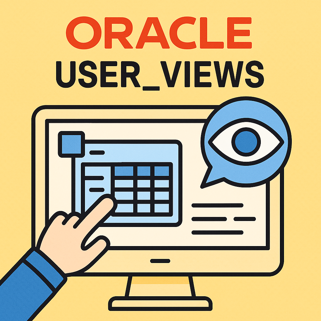 USER_VIEWS 뷰로 사용자 정의 뷰 SQL 추적 및 최적화하기